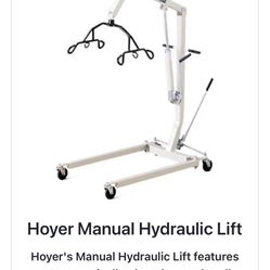 Hoyer Manual Lift