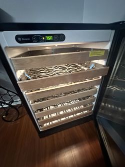 GE Monogram - 57-Bottle Wine Cooler