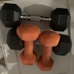 10lbs & 6lbs Weights