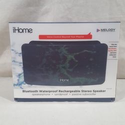 IHome Bluetooth Waterproof Rechargeable Stero Speaker