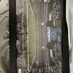 Dallas Cowboys Autographed Team Picture