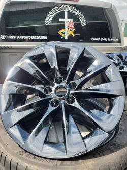 Powder coat Rims