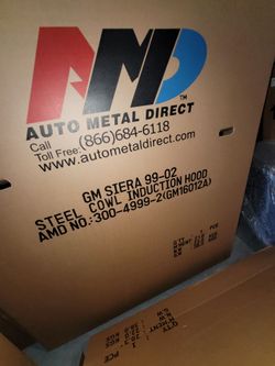 1999-02 GMC Sierra Cowl hood