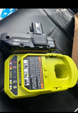 Ryobi battery 2.0 and charger