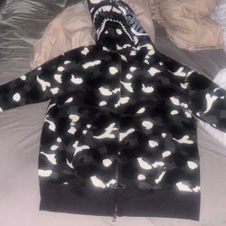 bape hoodie glow in the dark
