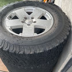 18" Jeep Wrangler wheels