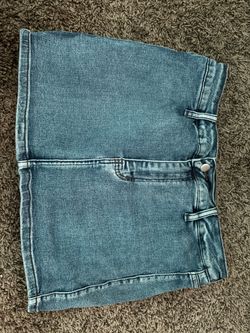 Denim Mini Skirt
