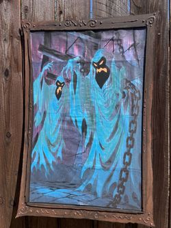 Handmade Scooby Doo Ghost and Monsters Party Decors plus Scooby Snack Cardboard Costume