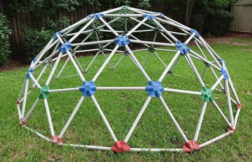 Kids octagon dome jungle gym playset