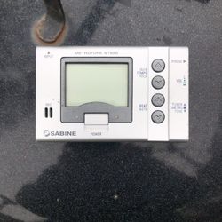 Music Instrument Tuner Metronome  Sabine MetroTune MT9000