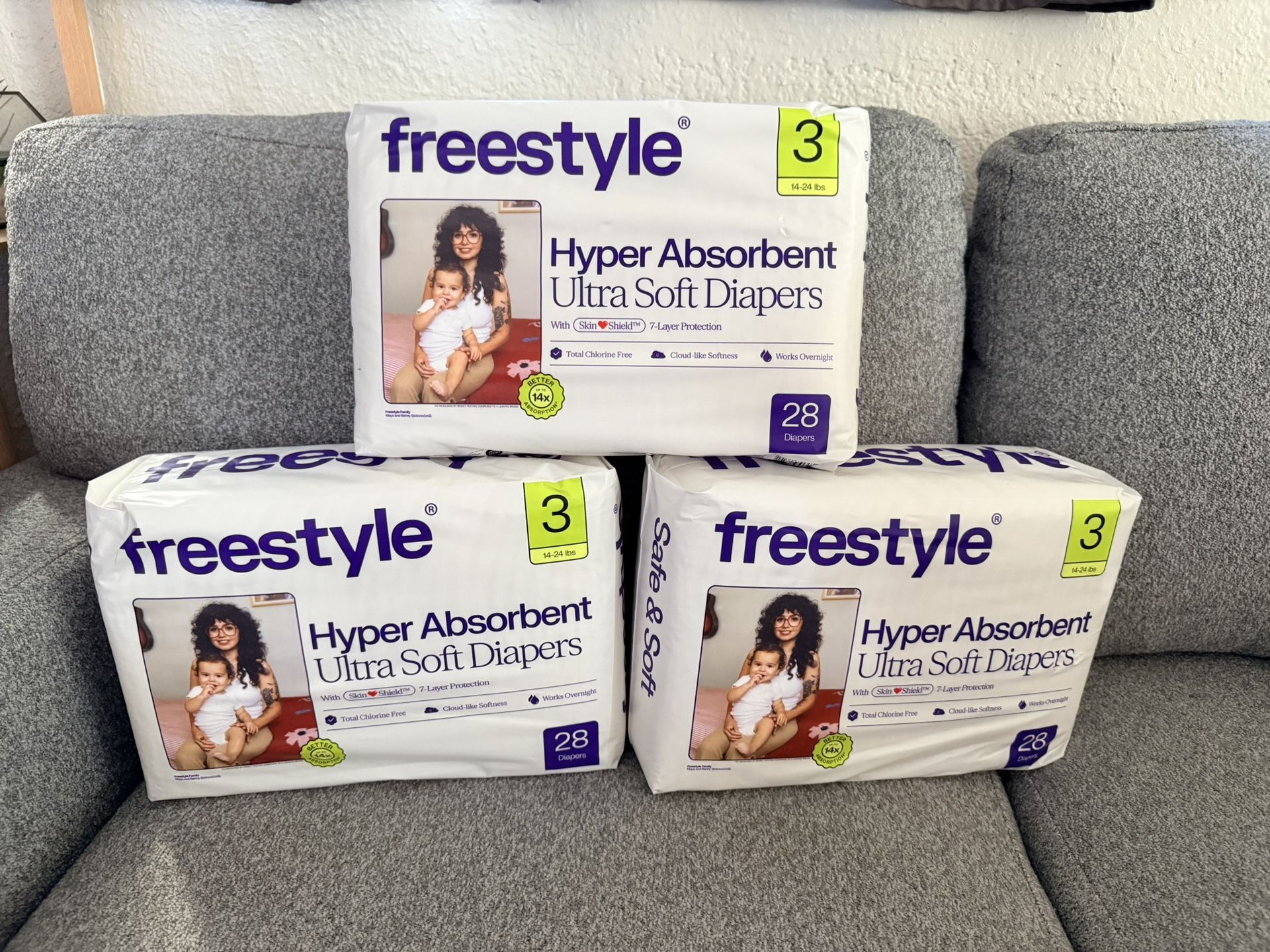 Diapers - Size 3