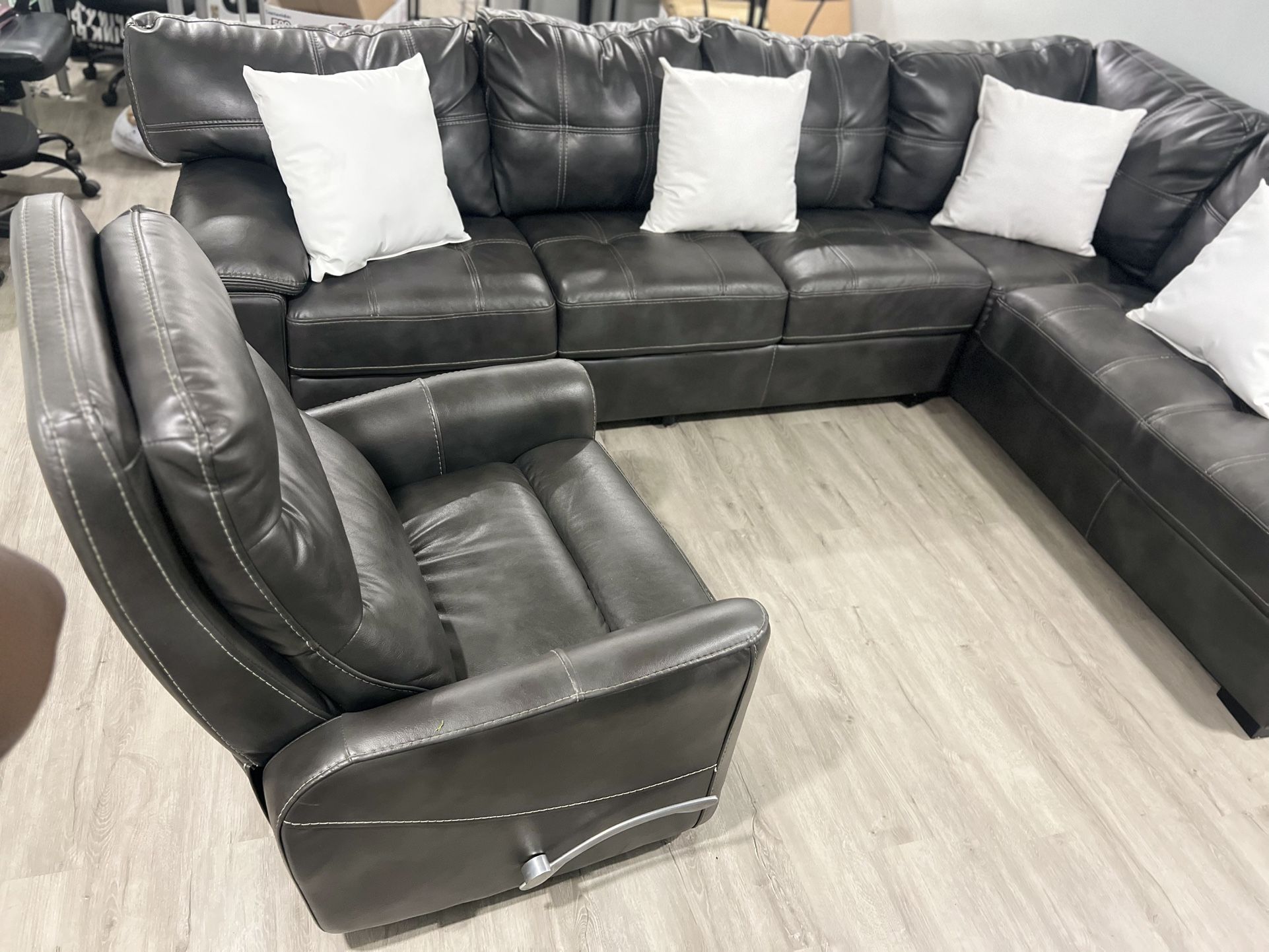Leather Sofa