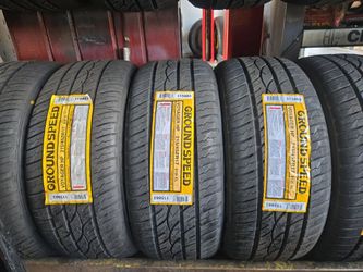 Set of fojr NEW TIRES 215/45-17