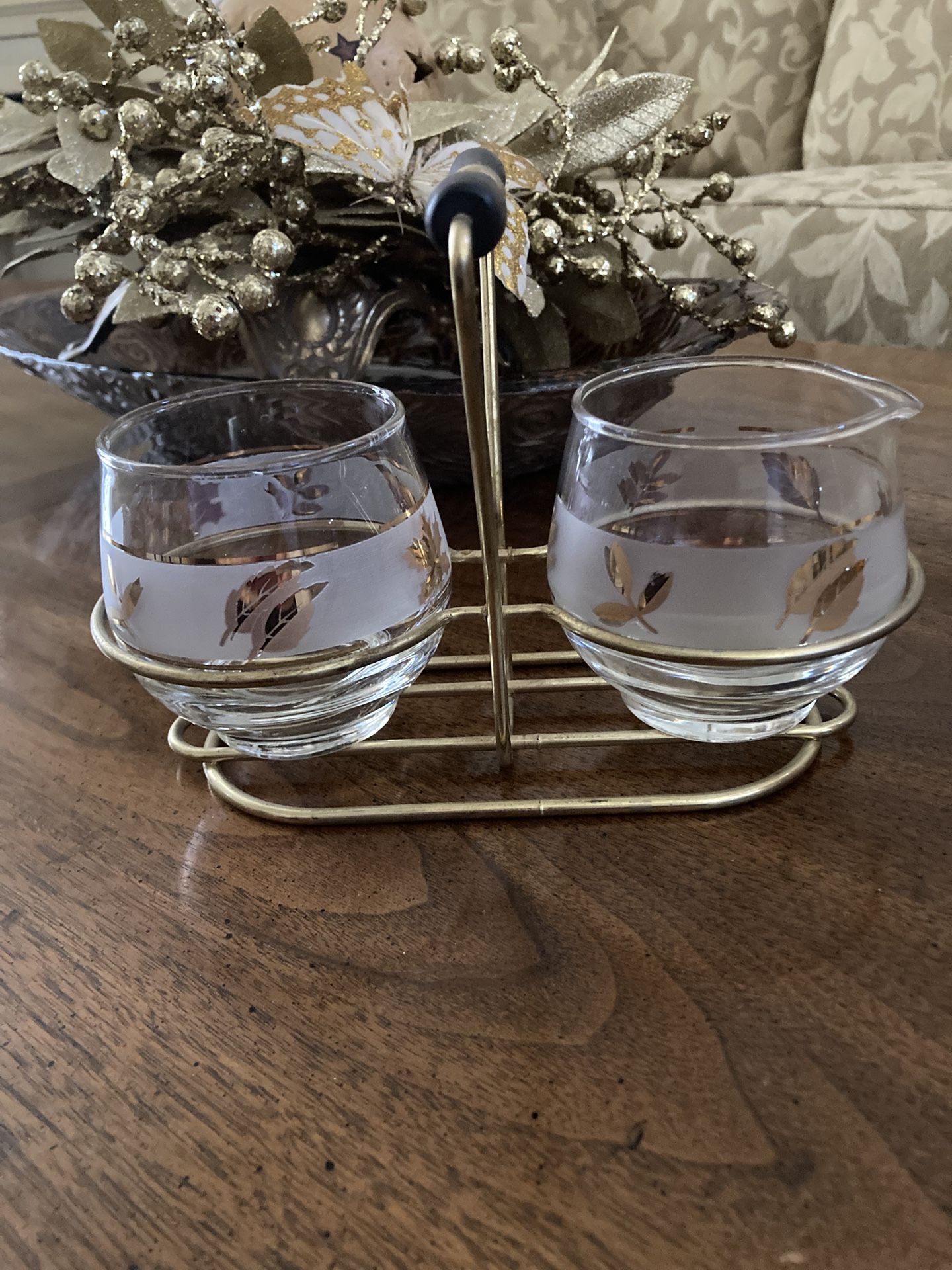 Mid Century Libbey Sugar/creamer Set