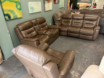 Leather set