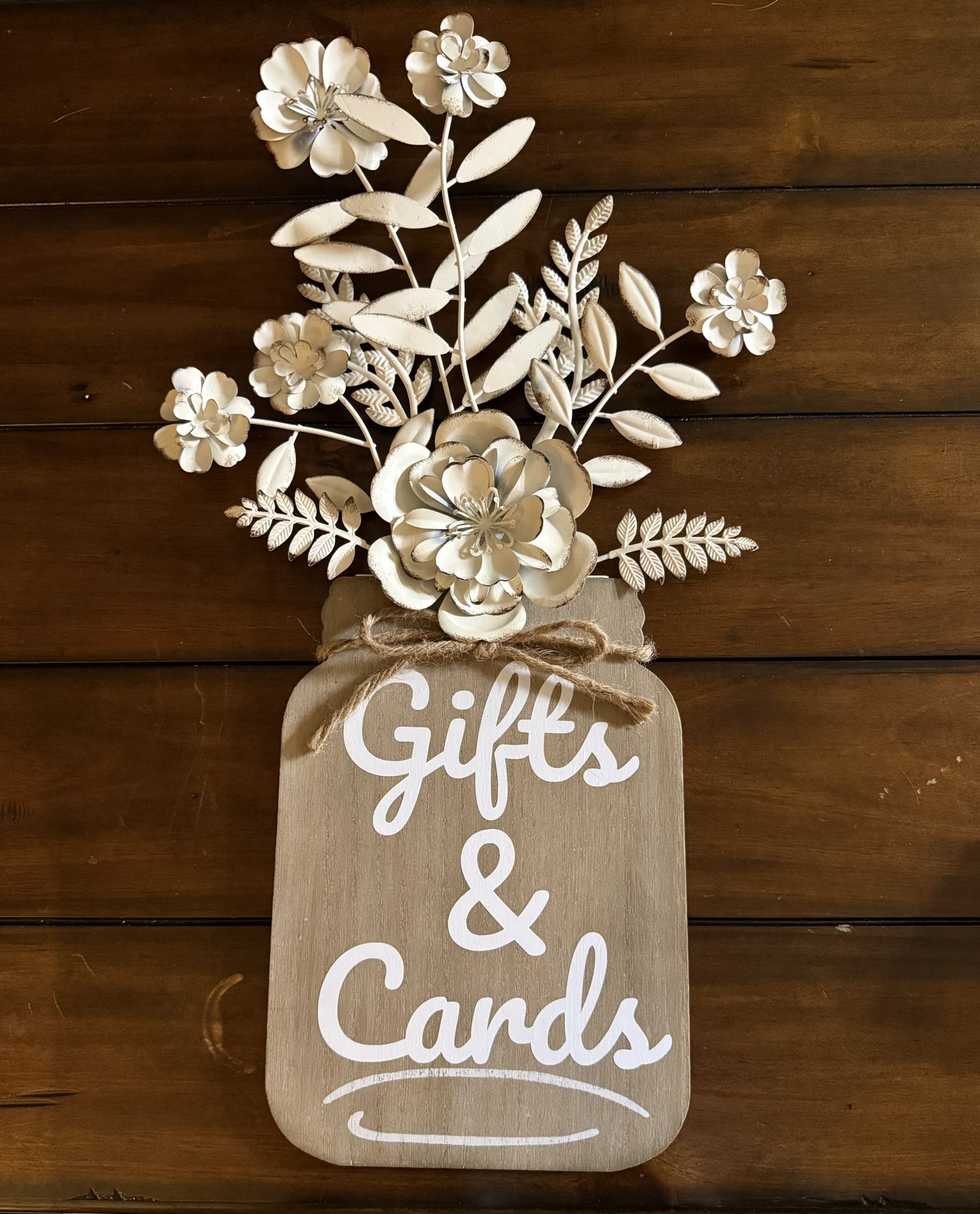 Wedding sign