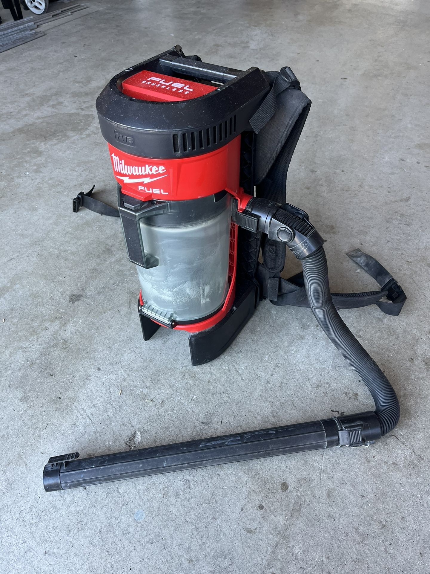 Milwaukee Back Pack Vacuum