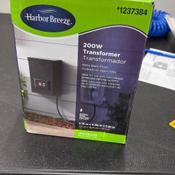 Harbor Breeze 200 Watt Transformer $60
