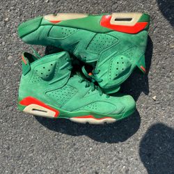 Retro Jordan Gatorade Green 6s Size 10.5 Men