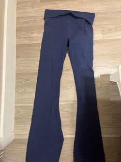 Navy Blue Flare Leggings