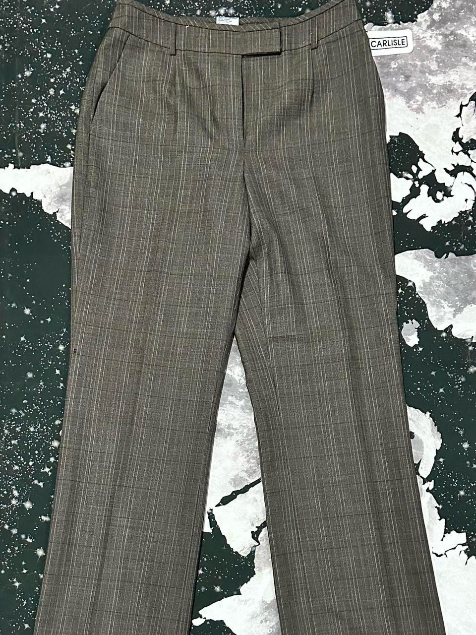 Carlisle Women’s Pinstripe Wool Dress Pants