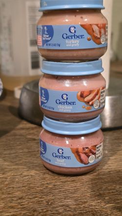 Gerber stage 2 meats
