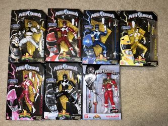 Bandai Mighty Morphin Power Rangers Legacy Collection (no Green Ranger)