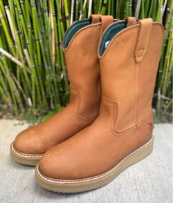Georgia Soft Toe Wellington Wedge Boots, Sz 8.5W Men’s..Oil & slip resistant.. Located west roseville..