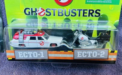 Hot Wheels Ghost Busters, Ecto-1, Ecto-1A & Ecto-2, Johnny Hot Wheels Ghost Busters, Ecto-1, Ecto-1A & Ecto-2, Johnny