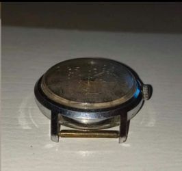 Vintage 1966 mens Bulova Caravelle Mechanical Manual watch face Wind Up Working