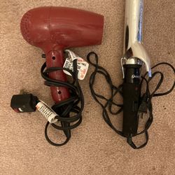 Free Hair Curler And Blow Dryer