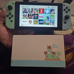 Nintendo Switch V2 Animal Crossing New $350