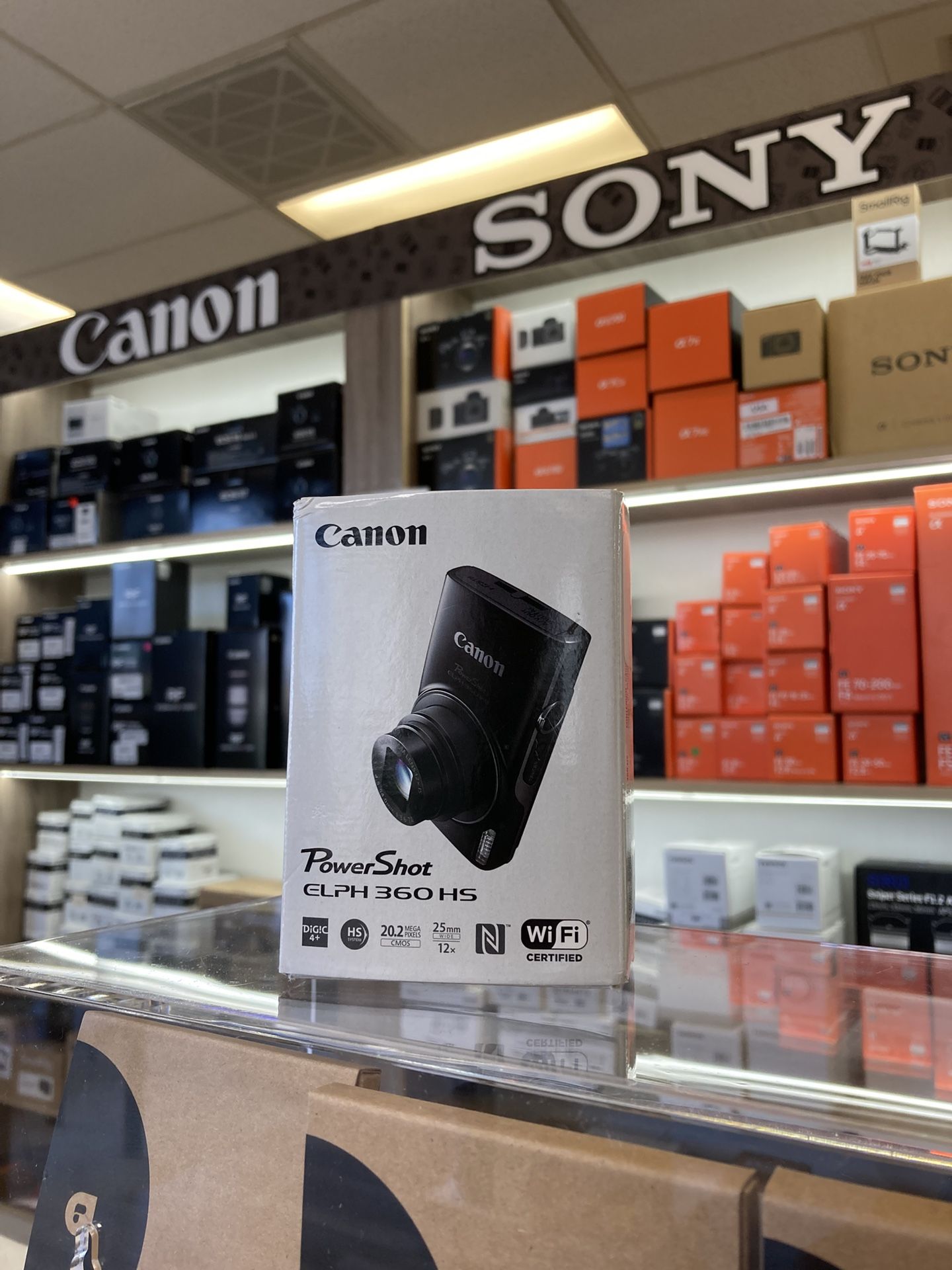 Canon PowerShot ELPH 360HS Camera (Located In Downey, CA)