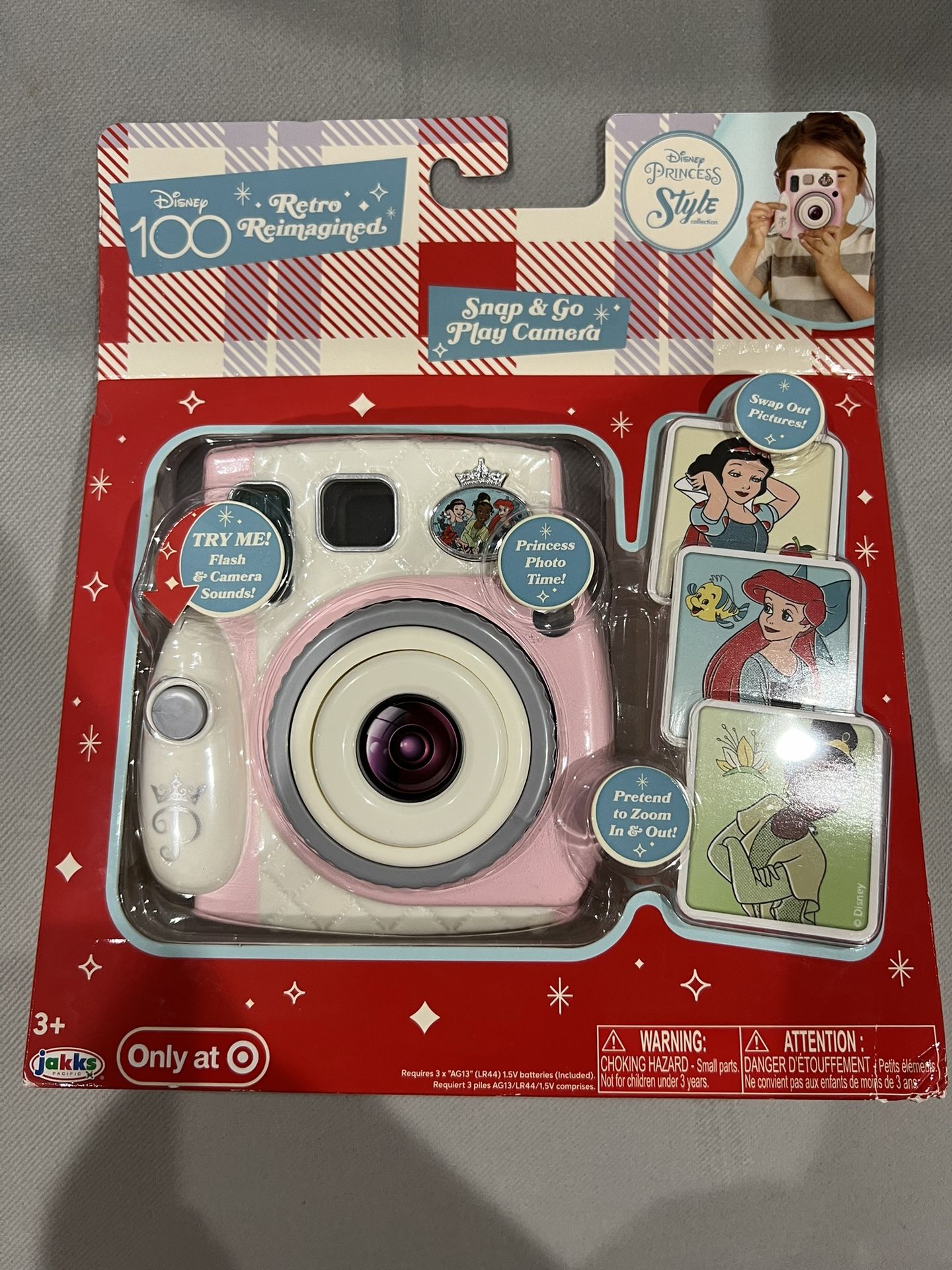 Disney 100 Retro Imagine Snap & Go Play Camera