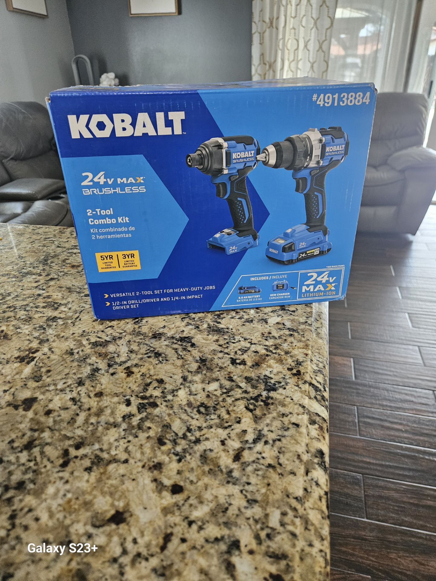 Kobalt 24v Drill set new