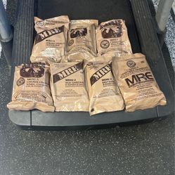 7 MRE mre Meals Ready To Eat