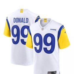 Aaron Donald Los Angeles Rams Nike Alternate Game Jersey - White