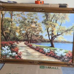 Ornate Pathway Painting