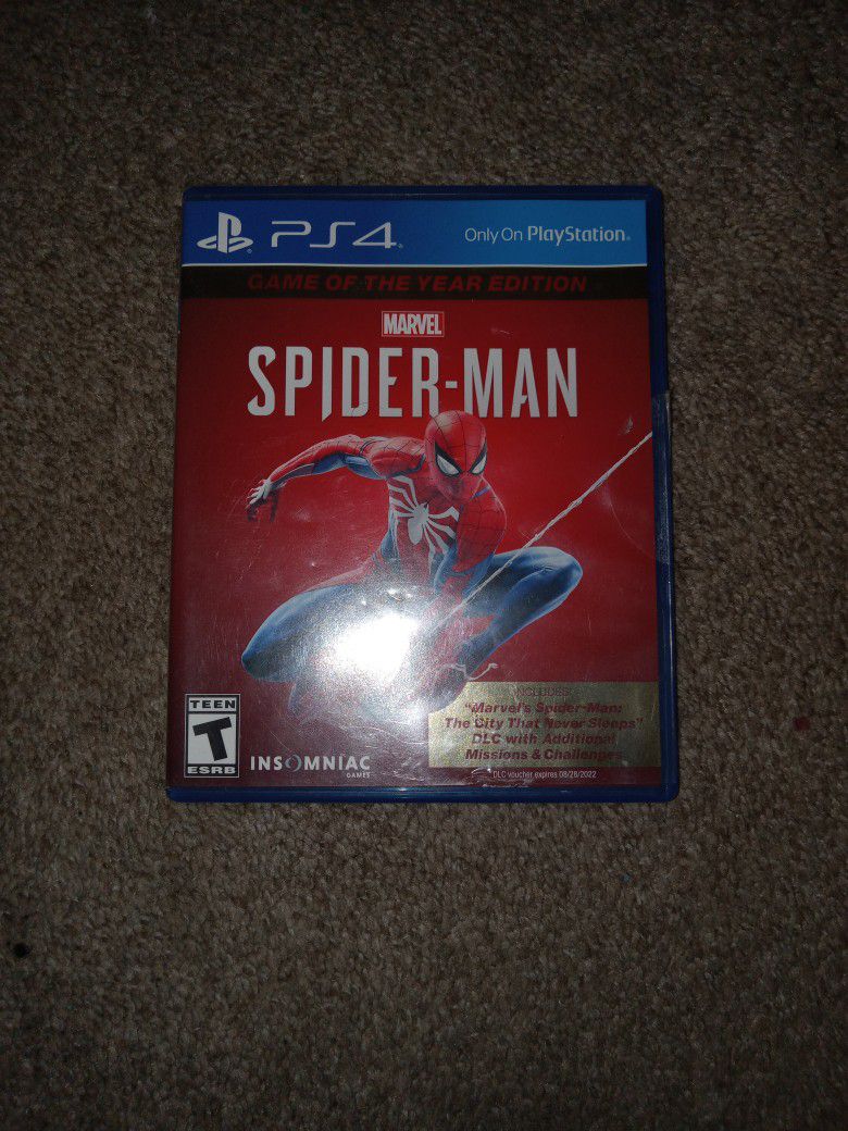 Spiderman Game Of The Year Adition