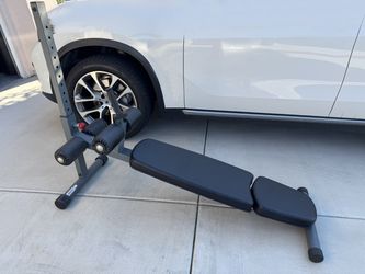 XMARK Adjustable Decline Ab Sit-Up Bench