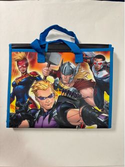 MARVEL TRI FOLD STORAGE CASE WITH PAD. PRELOVED BUT GOOD CONDITION.