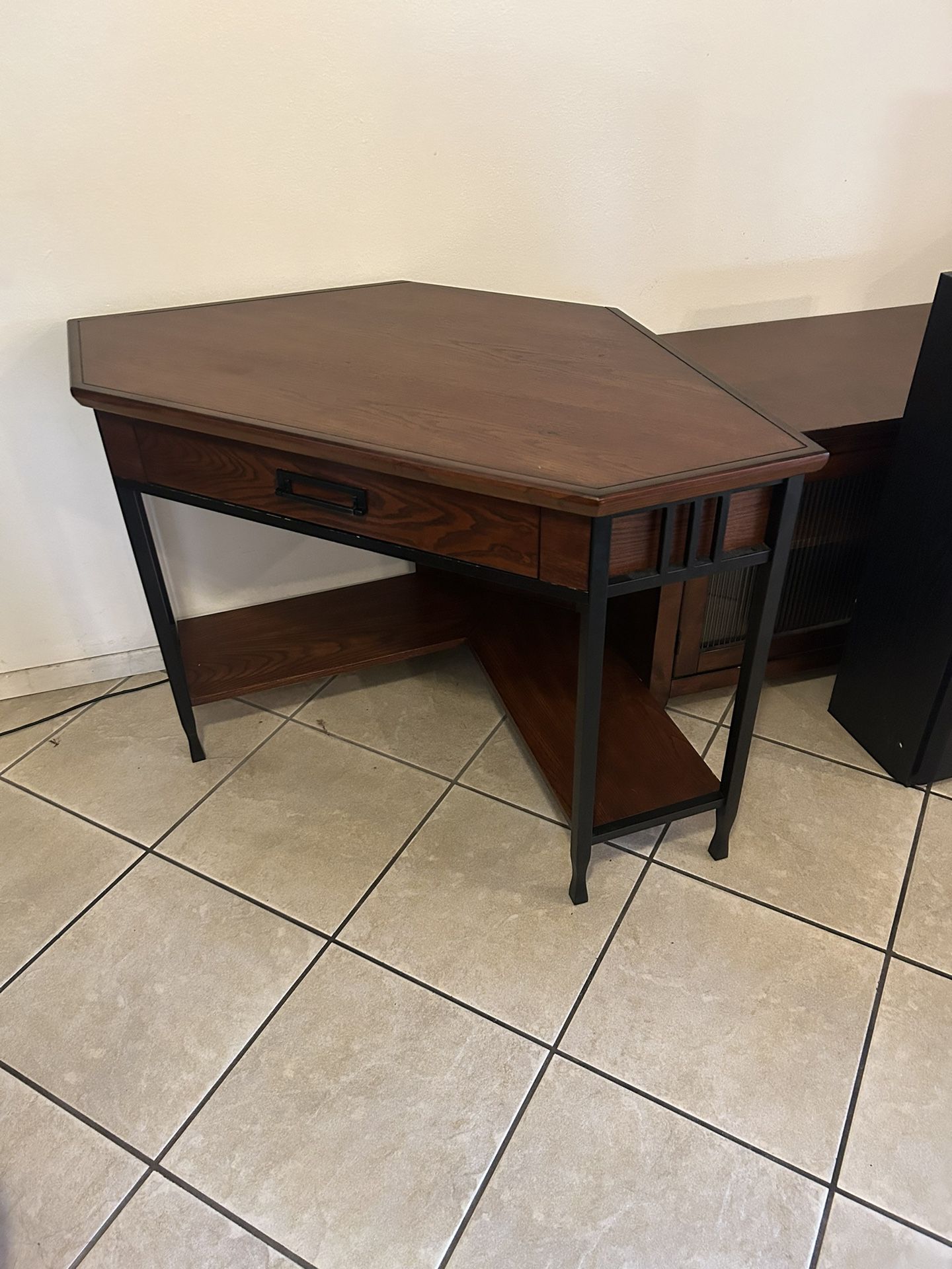 Iron Craft 48” Writing Computer Corner Desk