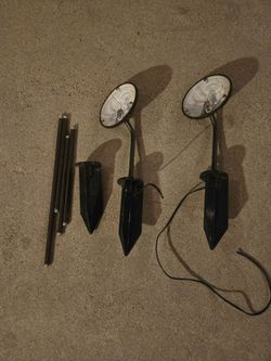 Lot of 2 Kichler 15061 AZ Low Voltage 12V Landscape Spotlights with Ground Stakes