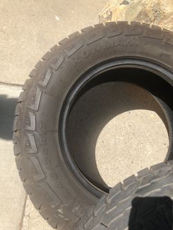 Selling 2 Tires T245/70R17LT great condition.