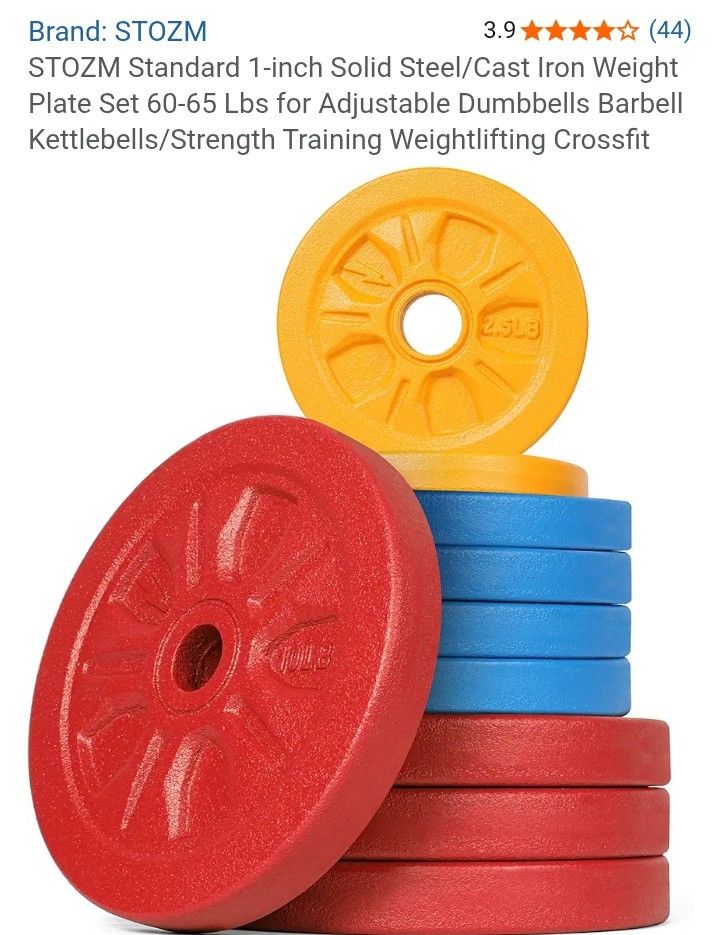 Sets Of STOZM PREMIUM CAST IRON WEIGHT PLATES