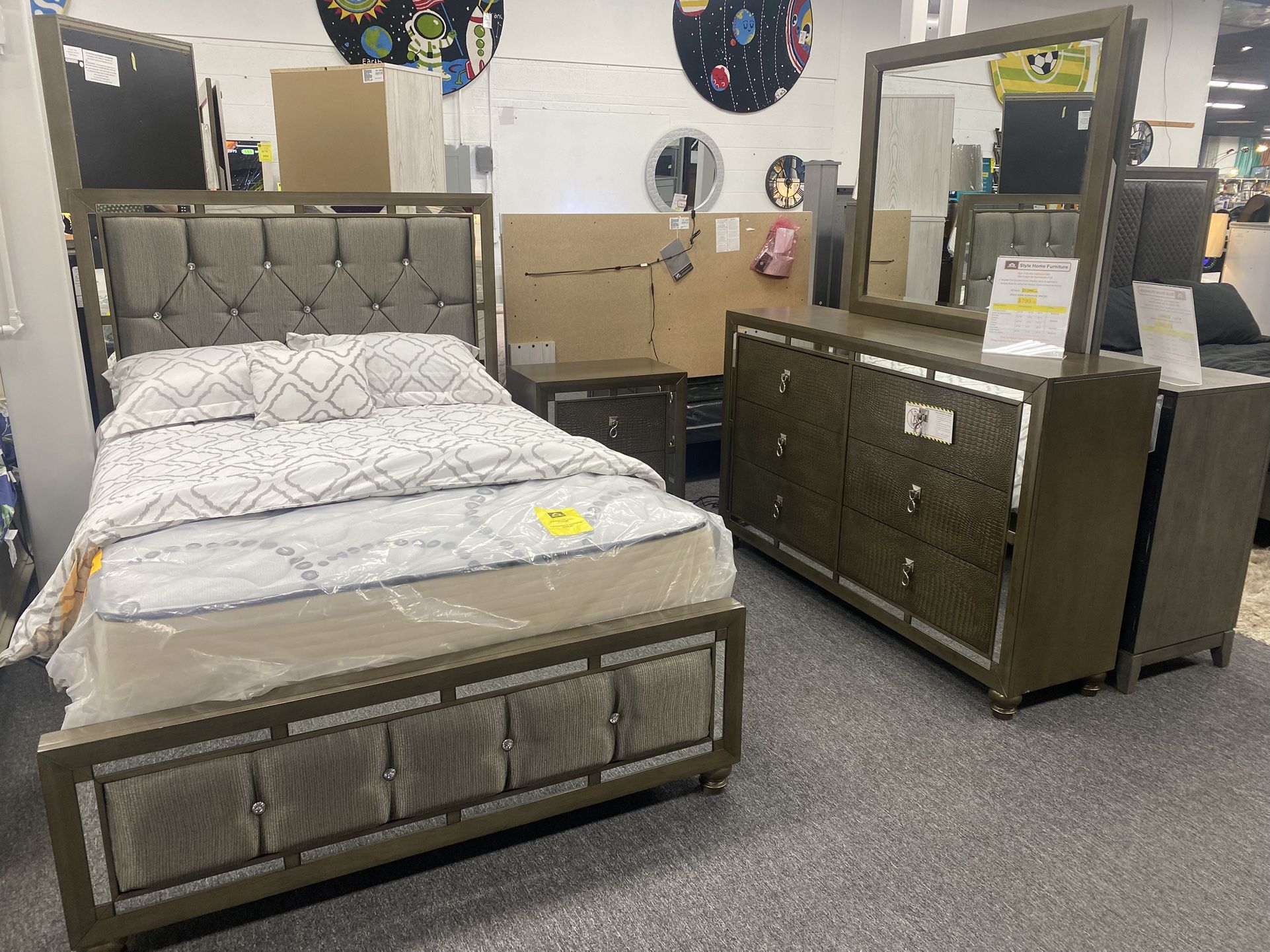 Full Size Bed Frame Set $799