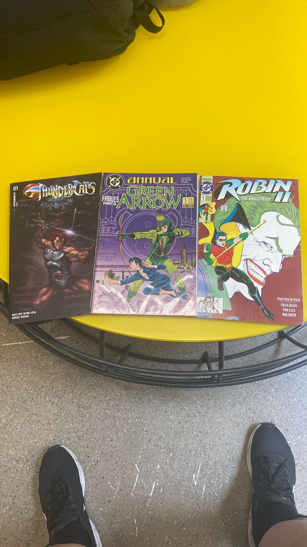 Comic books DC Thundercats Robin Green Arrow