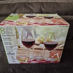 Tritan Plastic Wine Set