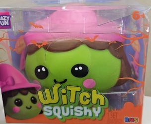 Crazy Fun Witch Squishy Toy