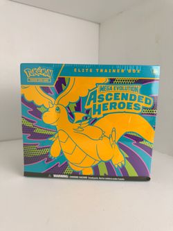 Pokémon TCG Mega Evolution Ascended Heroes Elite Trainer Box